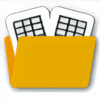 Logo of the "Folder to ods" program, which transforms all the file names into a Spreadsheet.