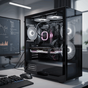 A photo of a local AI answering machine.