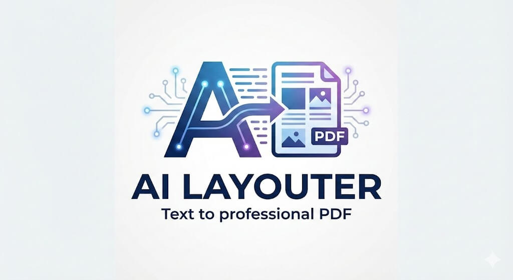 The logo of the SaaS product "AI Layouter".