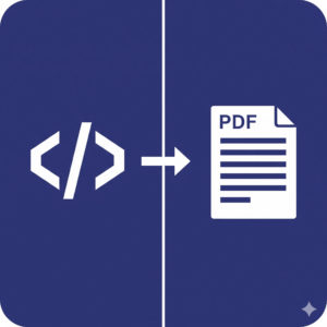 HTML to PDF Converter (Windows App)