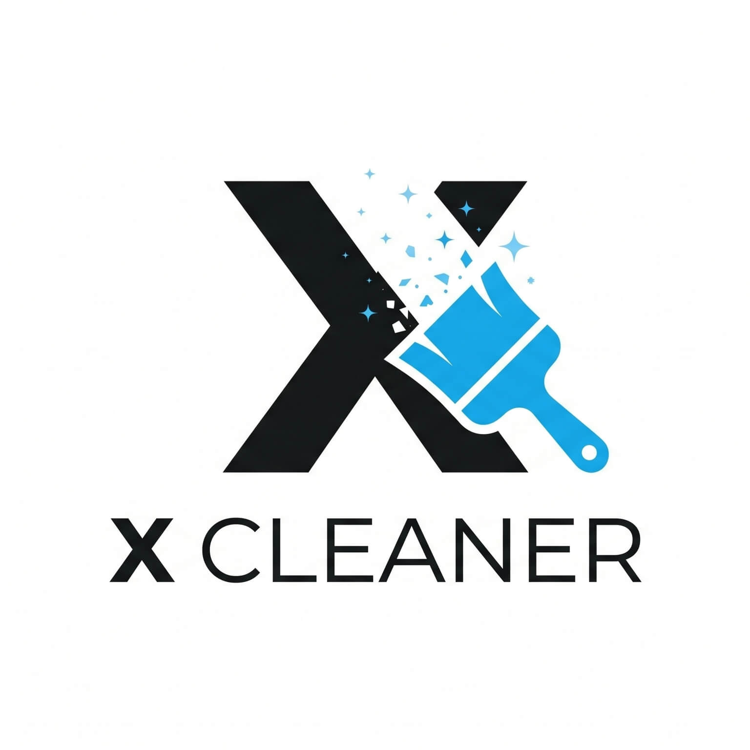 The logo of X cleaner